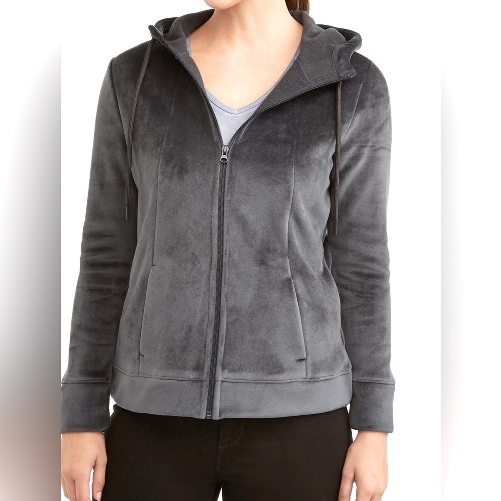 Time and Tru zip up hoodie sweater jacket!